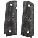 Hogue Govt. Model Aluminum - 1911 U.S. Green Distressed Grip - Natchez Shooting & Outdoors
