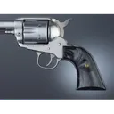 Hogue Ruger Blackhawk/Vaquero Black Pearl Cowboy Panels - Hogue