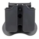 Polymer mag holder w/paddle - ambi Fits Glock 17-19-22-23-26-27-31-32-33-34 - Bulldog