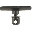 Harris Bipods No. 2R Radius ED Flange Nut Wood - Harris