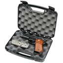 MTM Snap-Latch Single Pistol Case for Up to 6" Barrels - Black - Mtm
