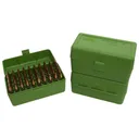 MTM Case-Gard R-50 Series Rifle Ammo Box Green - MTM Case-gard
