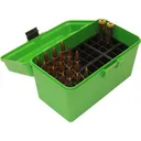 MTM Deluxe H-50 Series Rifle Ammo Box 300 WSM 300 Rem Ultra Mag Green - MTM Case-gard