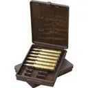 MTM 9 Rounds Case-Gard Rifle Ammo Wallet .243/25-06/30-06/.308/45-70 Brown - Mtm