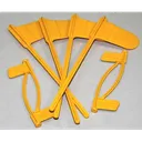 MTM CFP Pistol & Rifle Chamber Indicator Flags Yellow - Mtm