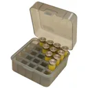 MTM Dual Gauge Shotshell Case Clear Smoke - Mtm