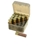 MTM Dual Gauge Shotshell Case 3.5" 25 Rounds Clear Smoke - Mtm