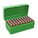 MTM Case-Gard R-50 Series Rifle Ammo Box .300 WSM/45-70/7mm R SAUM Green - MTM Case-gard