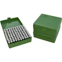 MTM P-100-45 Flip-Top Ammo Box 40 10mm 45 ACP 100 Rounds Green - Mtm