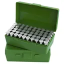 MTM Case Guard P-50 Series Handgun Ammo Box .38/.357 50 Rounds Green - Mtm