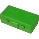 MTM Case Guard P-50 Series Handgun Ammo Box .45 Auto/10mm 50 Rounds Green - Mtm