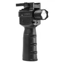 NcSTAR VISM Vertical Grip Weapon Light with Strobe FlashLight & Green Laser 300 Lumen Black - Ncstar