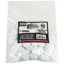 Pro-Shot 1" Round 100% Cotton Patches 600/ct - Pro-Shot