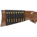 Bulldog Cases Butt Stock Rifle Shell Holder Holds 8 Cartridges Black - Bulldog