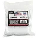 Pro-Shot 2" Round 100% Cotton Patches 500/ct - Pro-Shot