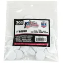 Pro-Shot 1" Round 100% Cotton Patches 300/ct - Pro-Shot