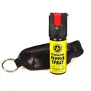 Personal Security Products Pepper Spray .5 oz with Soft Case and Key Ring - Personal-Security-Products
