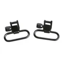 NcStar Lockable Sling Swivels 1" Black 2/ct - Ncstar