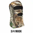 Primos Stretch Fit Mask - RealTree Edge Camo 3/4 Face - Natchez Shooting & Outdoors