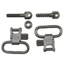 Uncle Mike's QD Machine Screw Type Swivel - 1" Black - Uncle-Mike-S