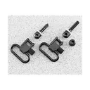 Uncle Mike's QD Machine Screw Type Rifle Swivel - 1-1/4" Black - Uncle-Mike-S