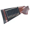 Uncle Mike's Plain Black Cartridge Rifle Buttstock - Uncle-Mike-S
