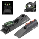 Truglo Muzzleloader-Brite Universal Sight Set Interchangeable Rear Ghost Ring & Notched Rear Sight - Truglo