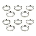 TacFire AR-10 Muzzle Brake Crush Stainless Steel Washers - 10/ct - Tacfire