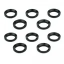 TacFire AR-15/.223 Muzzle Brake Crush Black Washers - 10/ct - Tacfire