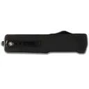 Templar Knives Premium Lightweight Black Rubber Automatic Knife 3 1/2" Drop Point Blade Black - Templar-Knife