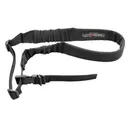 Blue Force Gear 1-Point Padded Bungee Sling with Push Button Adapter, Black - Blue-Force-Gear