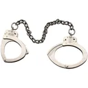 Smith & Wesson M1900 Leg Irons - Nickel - Smith-Wesson