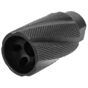TacFire Knurled Linear Compensator Sound & Concussion Forwarder .223/5.56 1/2x28 Black - Tacfire