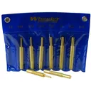 Wheeler 8 Piece Brass Punch Set - Wheeeler