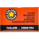 Red Army Standard Steel Case Non-corrosive Rifle Ammunition 7.62x54R 148gr FMJ 620/ct  (20/ct) - Century-Arms