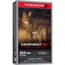 Winchester Varmint X Rifle Ammunition .243 Win 65gr PT 3620fps 20/ct - Winchester