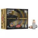 Federal Personal Defense Hydra-Shok Deep Ammunition .32 Auto 68gr JHP 1000 fps 20/ct - Federal