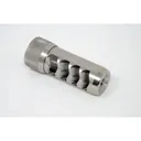 Area 419 Sidewinder Magnum Self Timing Muzzle Brake 6.5mm Raw Stainless 5/8-24 - Area-419