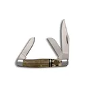 ABKT Roper Stockman Laredo Knife 3 Blades Stag/Wood - Abkt