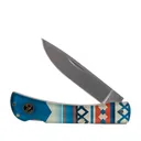 ABKT Roper Tumble Weed Sunset Series Folding Knife 3" Drop Point Blade - Abkt