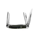 ABKT Cattleman Stockman Cowhand Series Knife 3 Blades Green - Abkt