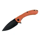 ABKT Elite Shadow Protector II Folding Knife 3-1/2" Drop Point Blade Orange - Abkt