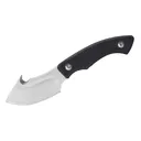 ABKT Elite Grunt Fixed Knife 3" Guthook Blade Black - Abkt