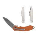 ABKT Elite Switch Folder Knife 4-1/4" Blades Orange - Abkt