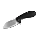 ABKT Elite BB Grunt Folding Knife 2-3/4" Drop Point Blade Black - Abkt