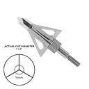 Dead Ringer Hyper Strike Fixed Blade Broadhead - Dead-Ringer