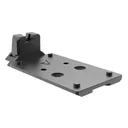Springfield Armory Agency Optic System Mounting Plate 1911 DS for Hex Dragonfly Black - Springfield-Armory