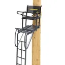 River's Edge Lockdown Ladder Treestand Wide 21 ft - Rivers-Edge-Hunting-Products