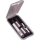 MTM Choke Tube Case for 6 Extended or 9 Standard Tubes Clear Smoke - MTM Case-gard