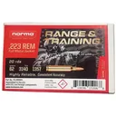 Norma Range & Training Rifle Ammunition .223 Rem 62gr FMJ 3140 fps 20/ct - Norma